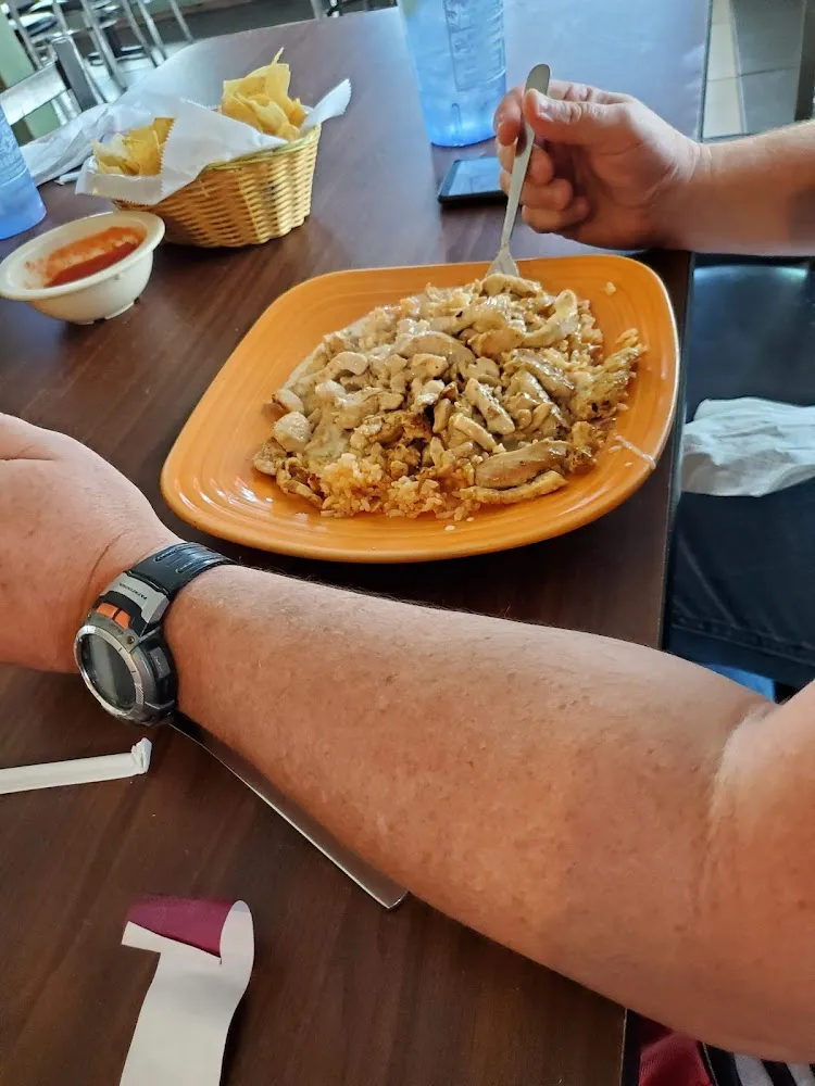 Chicken Cheese and Rice Platter