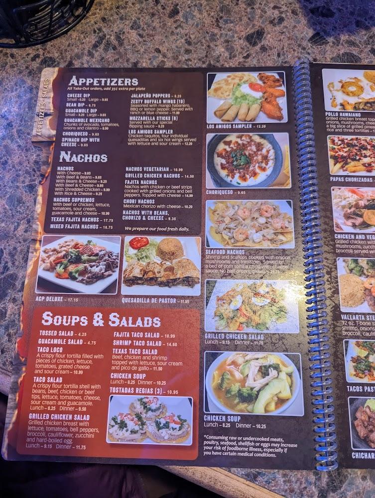 Los Amigos Mexican Restaurant Menu image 4